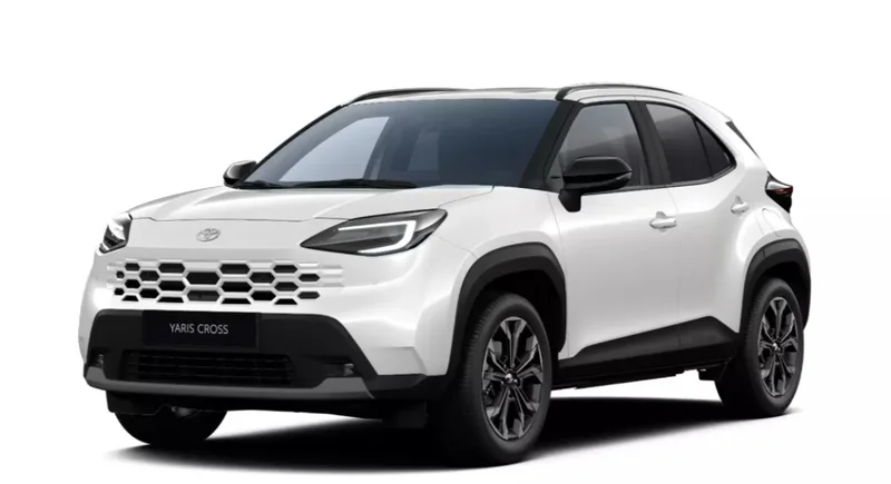 Toyota Yaris Cross in Weiss