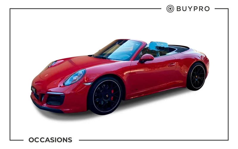 Porsche 911 in Rot