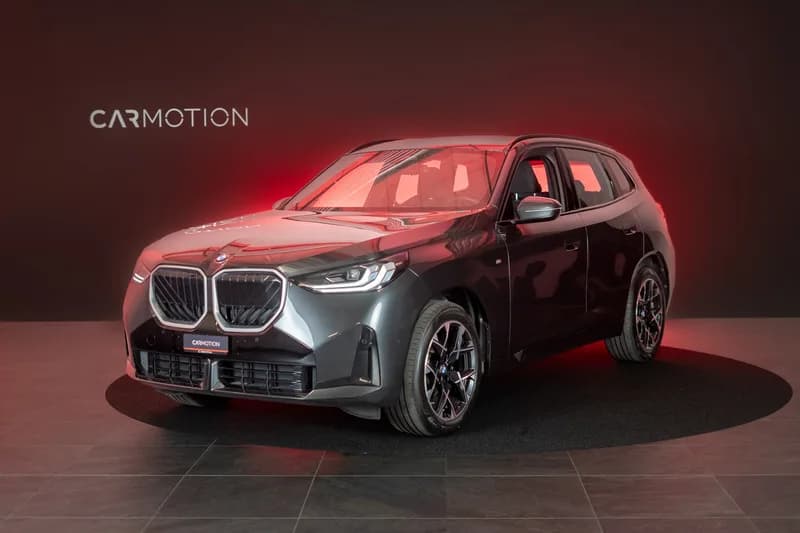 BMW X3 in Grau