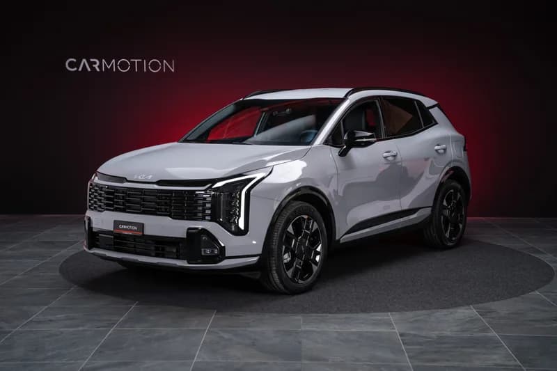 Kia Sportage in Grau