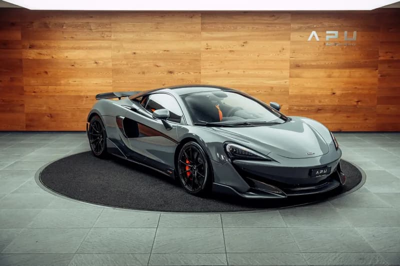 McLaren 600lt in Grau