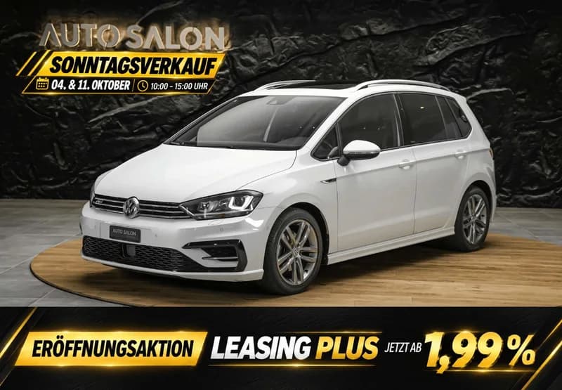 Volkswagen Golf Sportsvan in Weiss