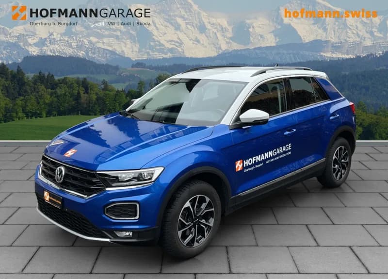 Volkswagen T-roc in Blau